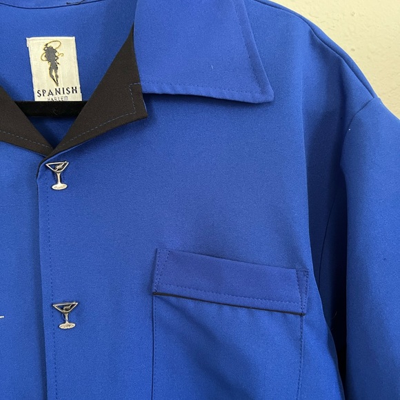 Spanish Harlem Martini Bowling Shirt - Picture 4 of 5